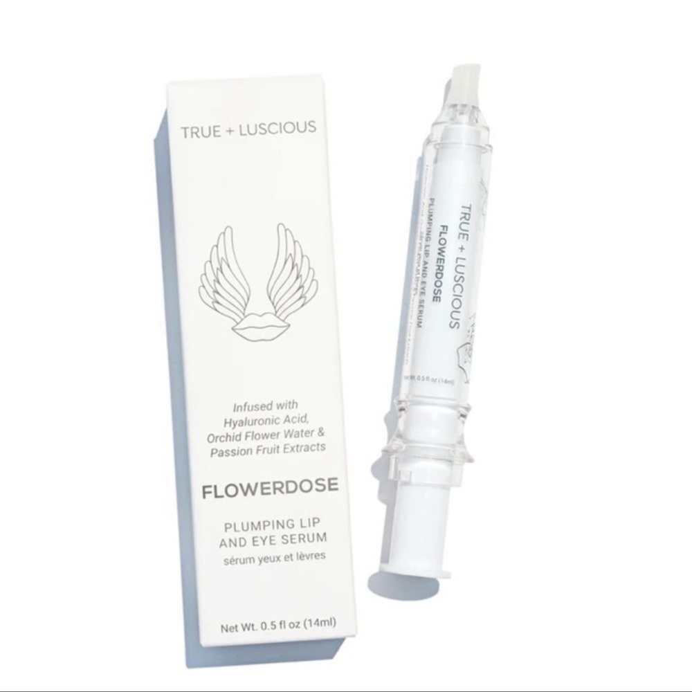 NIB True+Luscious Flowerdose Plumping Lip & eye